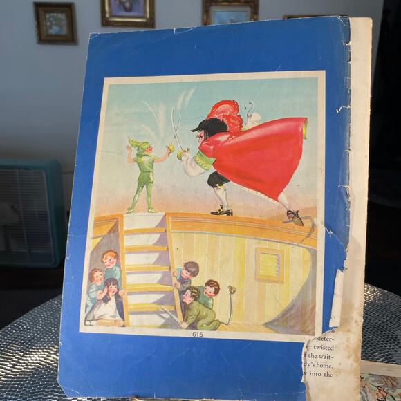 Vintage Soft Cover, The Peter Pan Story Picture Book 1934 - Picture 14 of 16